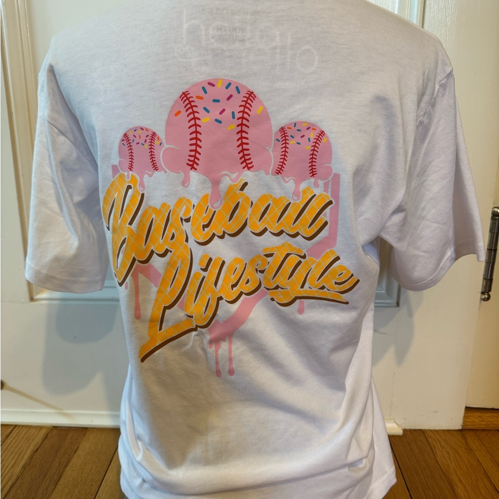 Kids T-Shirt - White and Yellow